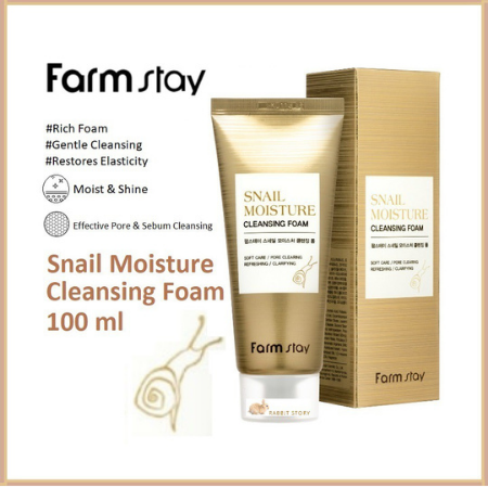 Sữa rửa mặt ốc sên – Snail Moisture Cleansing Foam
